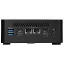 MSI Cubi NUC 1M-003EU i3-100U 8GB SSD512GB Intel UHD Graphics AX211 WiFi 6E Windows 11 Pro Black