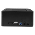 StarTech.com SDOCK2U33RE duplikator Duplikator HDD/SSD 1 kopii Czarny