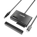 Unitek Mostek USB-C na dyski SATA i M.2 MVMe