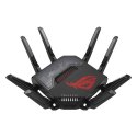 ASUS ROG Rapture GT-BE98 router bezprzewodowy 10 Gigabit Ethernet Quad-band (2.4 GHz / 5 GHz-1 / 5 GHz-2 / 6 GHz) Czarny