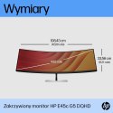 HP Zakrzywiony monitor DQHD E45c G5