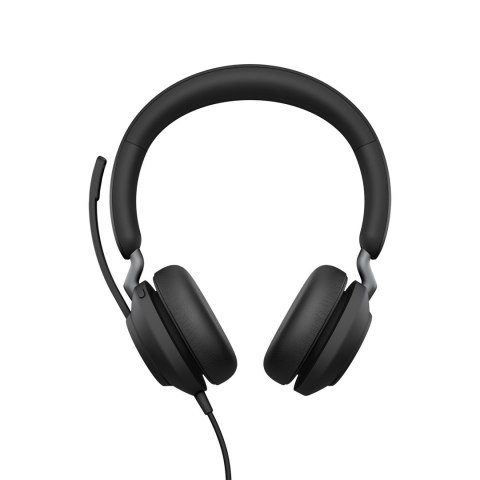 Jabra 24189-999-899 słuchawki/zestaw słuchawkowy Przewodowa Opaska na głowę Połączenia/muzyka USB Type-C Czarny