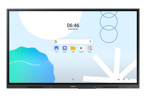 Samsung WA75D tablica interaktywna 190,5 cm (75") 3840 x 2160 px Ekran dotykowy Szary