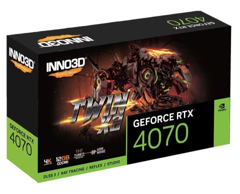 Karta graf. INNO3D RTX 4070 Twin X2 12GB