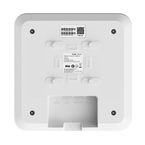 REYEE ACCESS POINT AC1300 2 PORTY 1GBIT | WI-FI 5 - 802.11AC - 1267MBPS | ZASILANY POE | SUFITOWY