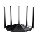 Tenda TX2 Pro router bezprzewodowy Gigabit Ethernet Dual-band (2.4 GHz/5 GHz) Czarny