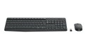 Zestaw klawiatura + mysz membranowa Logitech MK235 920-007931 (USB 3.0; kolor szary; optyczna) (WYPRZEDAŻ)