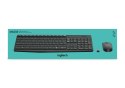 Zestaw klawiatura + mysz membranowa Logitech MK235 920-007931 (USB 3.0; kolor szary; optyczna) (WYPRZEDAŻ)