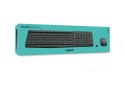 Zestaw klawiatura + mysz membranowa Logitech MK235 920-007931 (USB 3.0; kolor szary; optyczna) (WYPRZEDAŻ)