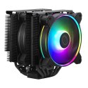 Cooler Master Hyper 622 Halo Black Procesor Chłodnica powietrza 12 cm Czarny