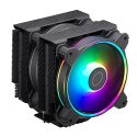 Cooler Master Hyper 622 Halo Black Procesor Chłodnica powietrza 12 cm Czarny