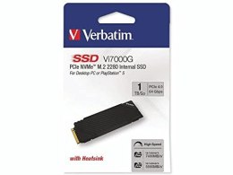 Dysk SSD Verbatim Vi7000G 1TB M.2 PCIe Gen4 NVME 2280 (7400/5500 MB/s)