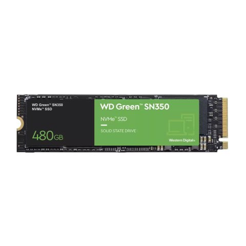 Dysk SSD WD Green SN350 WDS480G2G0C (480GB ; M.2 ; PCIe NVMe 3.0 x4)