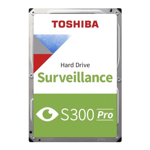 Dysk Toshiba S300 Pro (CMR) MD10ADA800V 8TB 3,5" 7200 SATA III Surveillance BULK