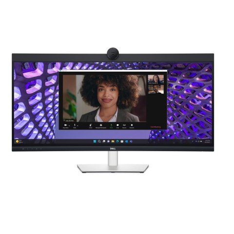 Monitor Dell 34,14" P3424WEB (210-BFOB) IPS WQHD 60Hz HDMI DP 6xUSB RJ45 KVM kamerka głośniki