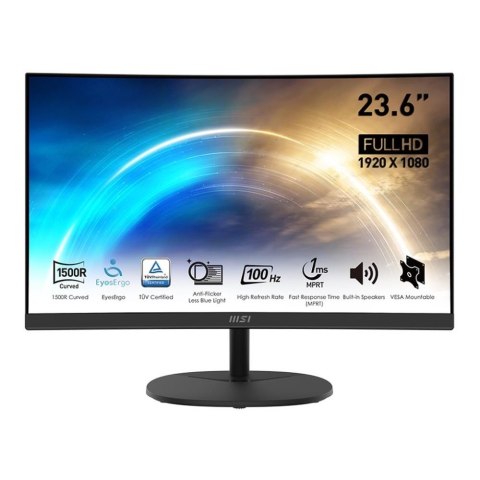 Monitor MSI 23,6" PRO MP2412C VA FHD 100Hz HDMI DP głośniki