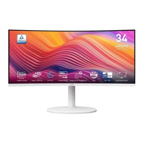 Monitor MSI 34" Modern MD342CQPW UWQHD VA 120Hz 2xHDMI DP 4xUSB głośniki