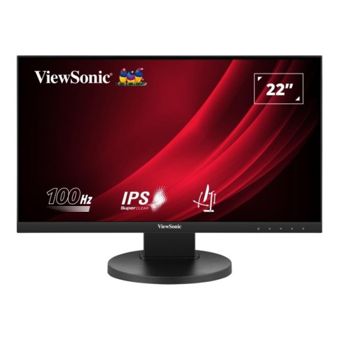 Monitor ViewSonic 21,5" VG2208A Ergonomic Monitor IPS FHD 100Hz HDMI DP HUB USB głośniki