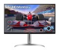 LG 32UQ750P-W monitor komputerowy 80 cm (31.5") 3840 x 2160 px 4K Ultra HD LCD Szary