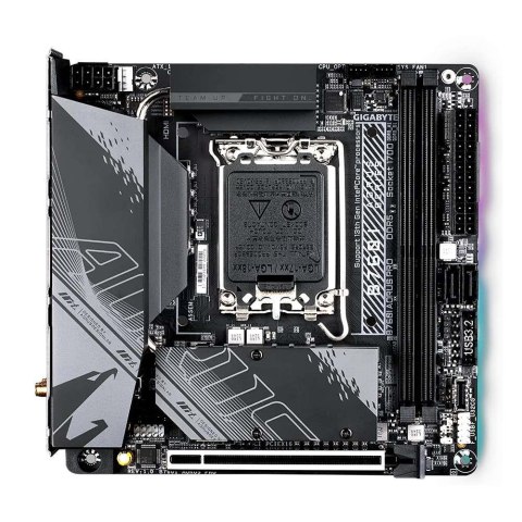 Płyta Gigabyte B760I AORUS PRO /B760/DDR5/SATA3/M.2/USB3.1/PCIe4.0/WiFi/BT/s.1700/mITX