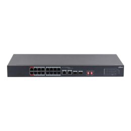 Switch niezarządzalny Dahua S3218-16ET-135 16x10/100M 2x10/100/1000M PoE 2xSFP Combo