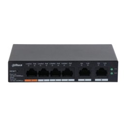 Switch zarządzalny Dahua CS4006-4GT-60 4x1GbE 2x1GbE Uplink PoE