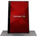 Viewsonic TD1655 monitor komputerowy 39,6 cm (15.6") 1920 x 1080 px Full HD LED Ekran dotykowy Przeznaczony dla wielu użytkownik