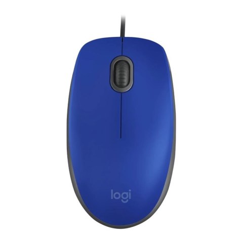 Mysz przewodowa Logitech M110 optyczna niebieska