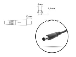 Ładowarka / zasilacz mitsu 19v 4.74a (7.4x5.0 pin) - hp, compaq 90W