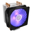 Cooler Master Hyper H410R RGB Procesor Chlodnica/wentylator 9,2 cm Czarny, Srebrny