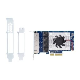 Qnap QXG-5G4T-111C, 4x 5GbE, PCIe Gen3 x1, Low-profile /Full-height