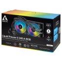 ARCTIC Liquid Freezer II 240 A-RGB Procesor Chłodnica cieczy all-in-one 12 cm Czarny 1 szt.