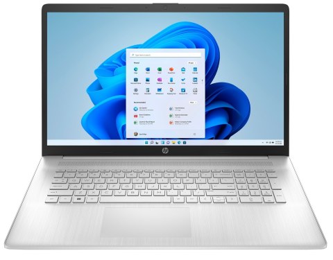 HP 17-CN2083D i3-1215U 17.3"FHD 300nits AG 8GB DDR4 SSD256 BT UHD Win11 Silver (REPACK) 2Y (WYPRZEDAŻ)