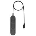 Jabra 5093-299-2259 słuchawki/zestaw słuchawkowy Przewodowa Opaska na głowę Biuro/centrum telefoniczne USB Type-C Czarny