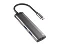 NATEC Fowler Slim Przewodowa USB 3.2 Gen 1 (3.1 Gen 1) Type-C Czarny, Chrom