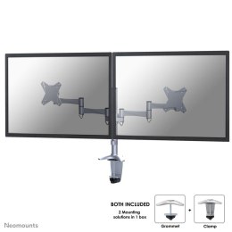 Neomounts FPMA-D1330DSILVER uchwyt / stojak do monitorów 68,6 cm (27