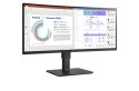 LG 34BQ77QB-B monitor komputerowy 86,4 cm (34") 3440 x 1440 px UltraWide Quad HD LED Czarny