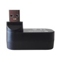 Techly IUSB3-HUB3-ROTB huby i koncentratory USB 3.2 Gen 1 (3.1 Gen 1) Type-A 5000 Mbit/s Czarny