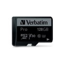 Verbatim Pro 128 GB MicroSDXC UHS-I Klasa 10