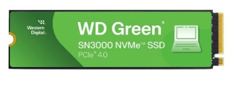 Dysk SSD WD Green SN3000 500GB M.2 NVMe WDS500G4G0E