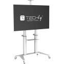 Techly ICA-TR49W stojak do multimediów Biały Płaski panel Karta multimedialna