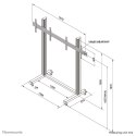 Neomounts NMPRO-M21 uchwyt do tablic informacyjnych 139,7 cm (55") Czarny