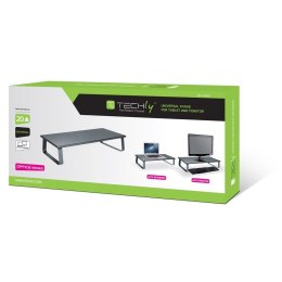 Techly ICA-MS 600TY uchwyt / stojak do monitorów na Biurko Czarny