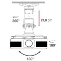 Techly ICA-PM 100BK uchwyt do montażu projektora Sufit Czarny