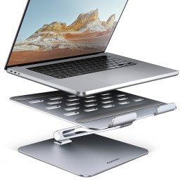 Axagon STND-LQ stojak na laptop Podstawka na notebooka Szary 40,6 cm (16