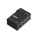 Teltonika NETWORKS TSW040 8-Port PoE+ Switch Nie zarządzany Fast Ethernet (10/100) Obsługa PoE Czarny