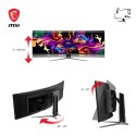 MSI MPG 491CQPDE QD-OLED monitor komputerowy 124,5 cm (49") 5120 x 1440 px DQHD Czarny