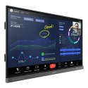 BenQ RP8603 Interaktywny płaski panel 2,18 m (86") Wi-Fi 450 cd/m2 4K Ultra HD Czarny Ekran dotykowy Procesor wbudowany Android 