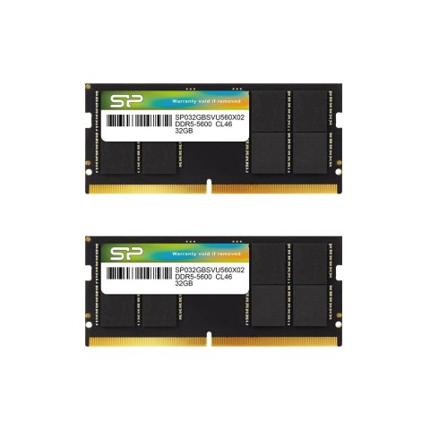 Silicon Power DDR5 SODIMM 64GB (2x32GB) 5600MHz CL46 1,1V