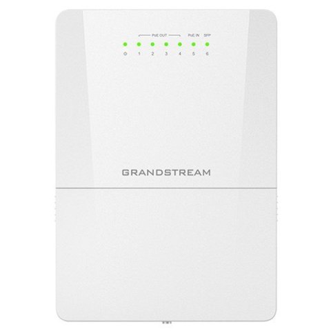 Grandstream Networks GWN7710R łącza sieciowe Zarządzany L2 Gigabit Ethernet (10/100/1000) Obsługa PoE Biały